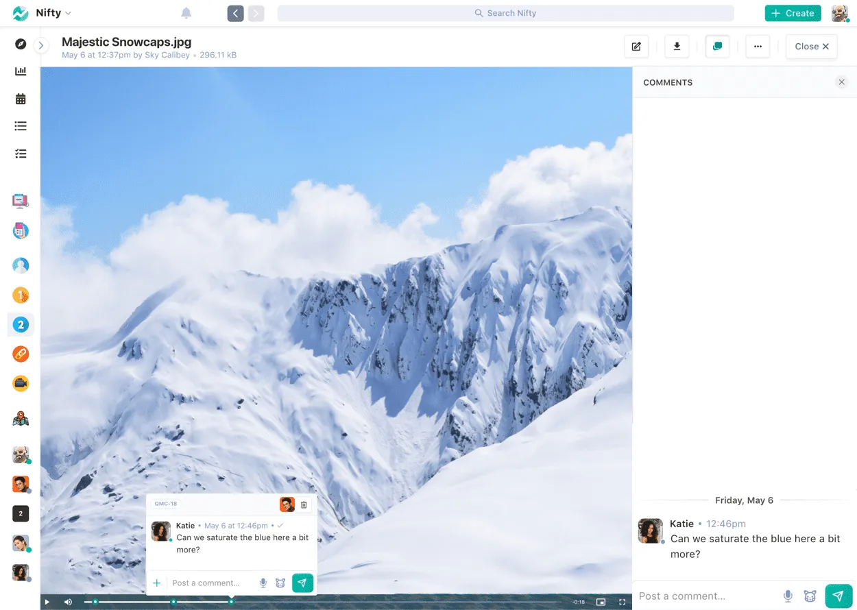 Screenshot illustrating File Proofing